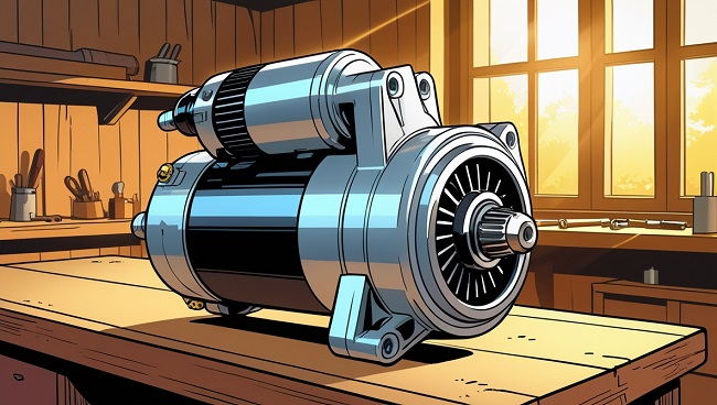 Illustratie van een auto radiator
