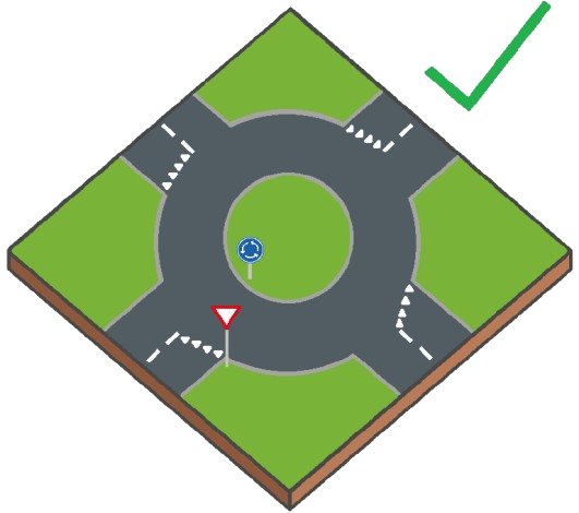 Modèle en blocs d’un rond-point