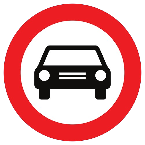 Interdiction de dépasser les voitures