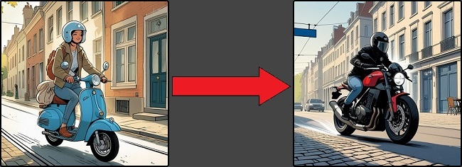 Transition du cyclomoteur à la moto, différents types de permis moto en Belgique