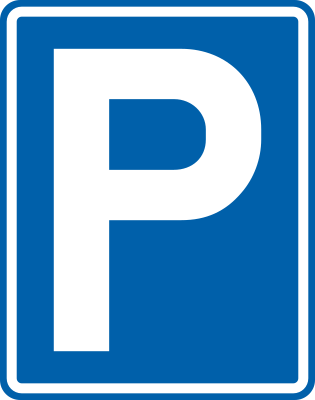 Panneau E9 : stationnement autorisé
