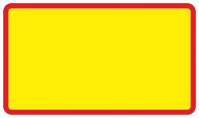 Verkeersbord F43: administratieve grens van een gemeente