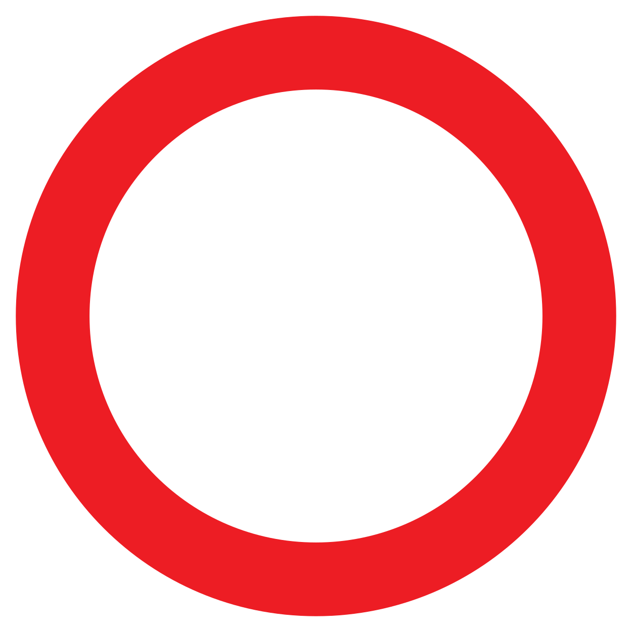 Panneau C3 : accès interdit